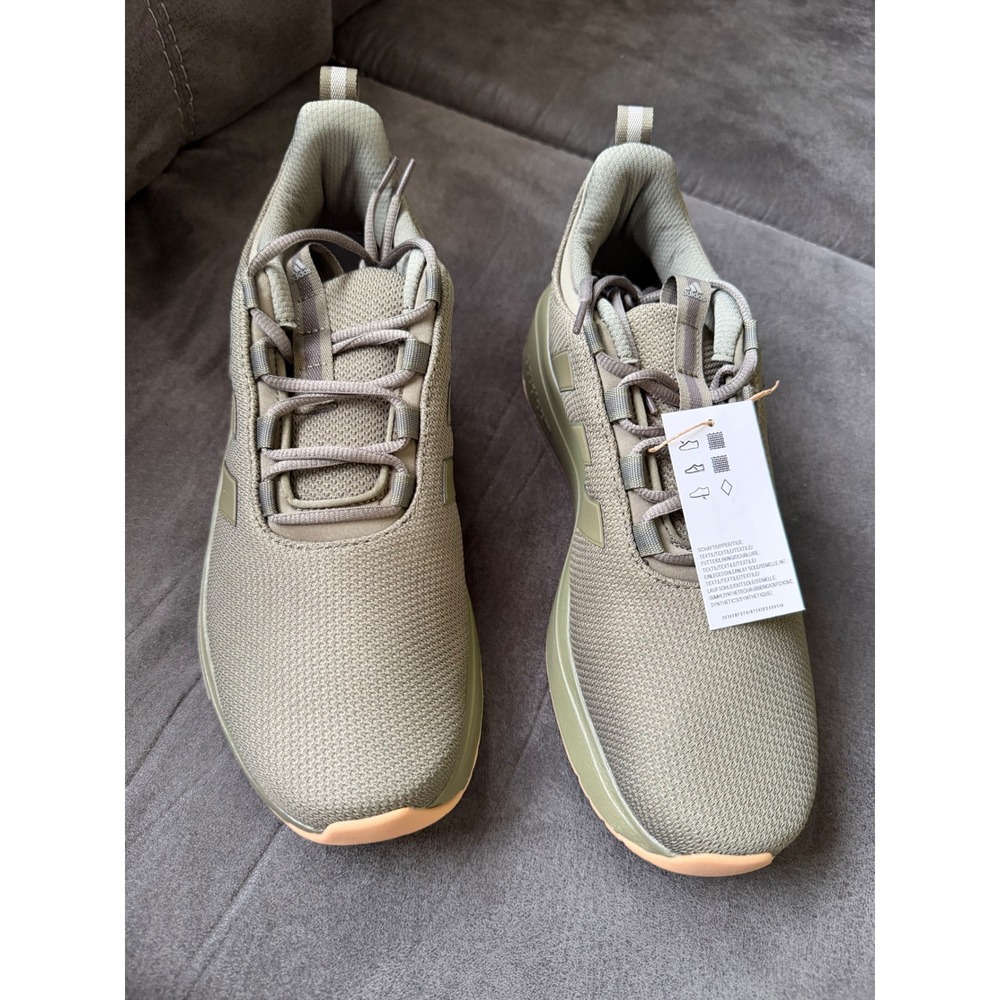 Adidas Racer TR23 Mens Running‎ Shoes Olive Green Cloudfoam Sneakers Size 11